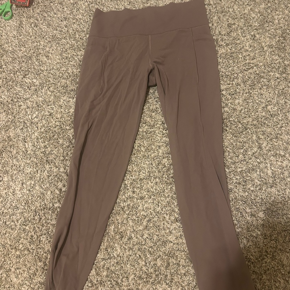 Athleta Taupe Leggings